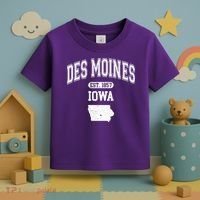 Des Moines Iowa Est 1857 Varsity Toddler T-Shirt thumb 3