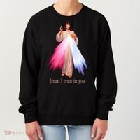 Divine Mercy Jesus I Trust In You Women's Sweatshirt thumb 0