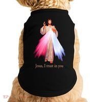 Divine Mercy Jesus I Trust In You Doggie Tank thumb 0