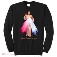 Divine Mercy Jesus I Trust In You Sweatshirt thumb 0