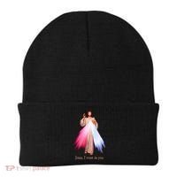 Divine Mercy Jesus I Trust In You Beanie thumb 0