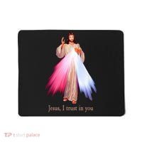 Divine Mercy Jesus I Trust In You Mousepad thumb 0