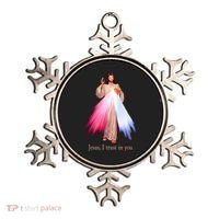 Divine Mercy Jesus I Trust In You Ornament thumb 0