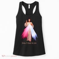 Divine Mercy Jesus I Trust In You Women's Tank Top thumb 0