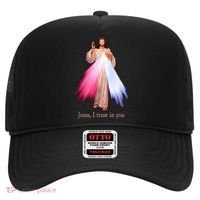 Divine Mercy Jesus I Trust In You Hat thumb 0