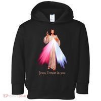 Divine Mercy Jesus I Trust In You Toddler Hoodie thumb 0