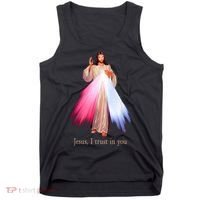 Divine Mercy Jesus I Trust In You Tank Top thumb 0