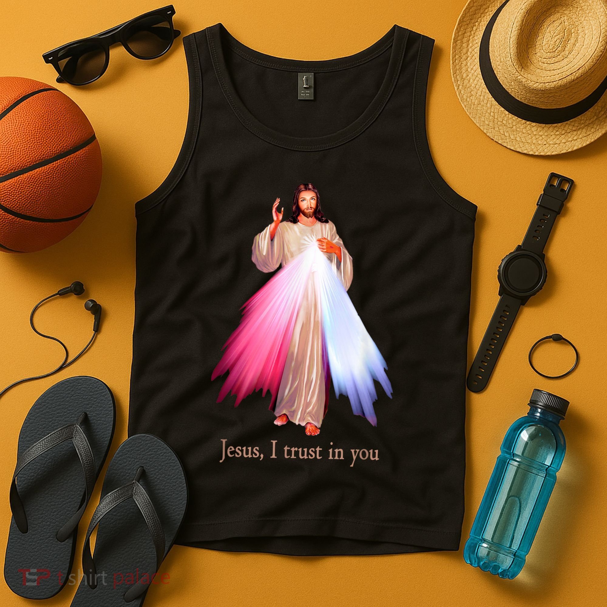 Divine Mercy Jesus I Trust In You Tank Top