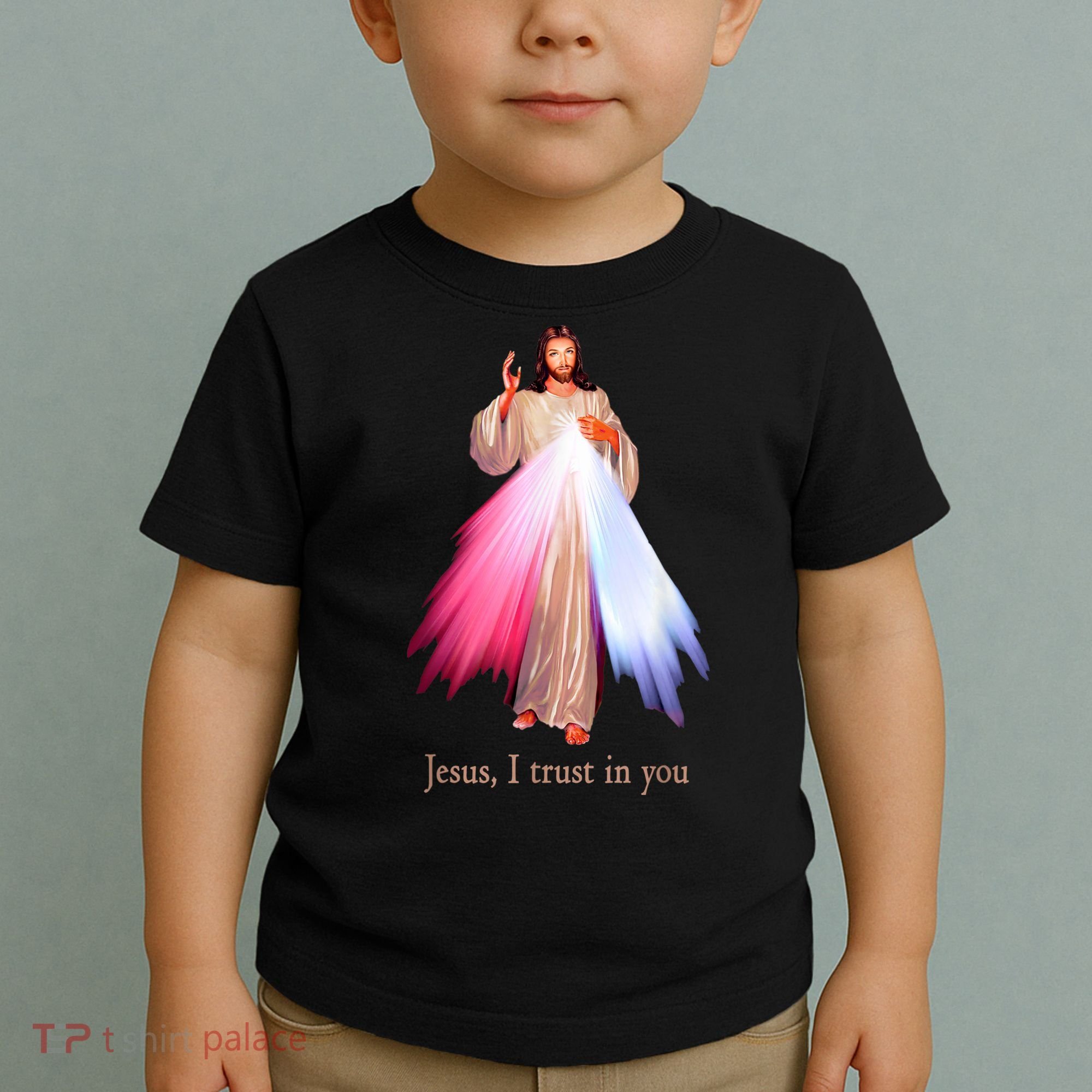 Divine Mercy Jesus I Trust In You Toddler T-Shirt
