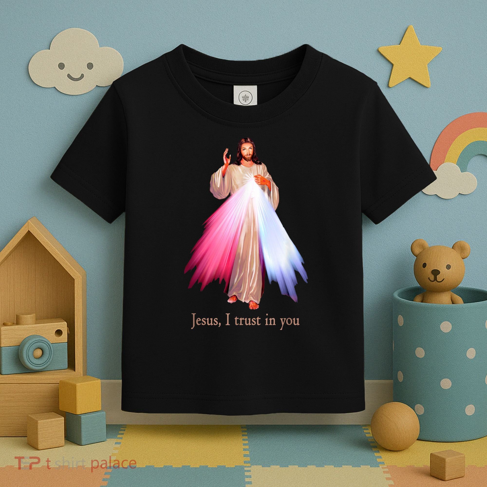 Divine Mercy Jesus I Trust In You Toddler T-Shirt