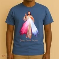 Divine Mercy Jesus I Trust In You T-Shirt thumb 3