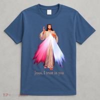 Divine Mercy Jesus I Trust In You T-Shirt thumb 4