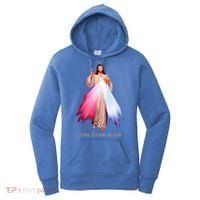 Divine Mercy Jesus I Trust In You Women's Hoodie thumb 0