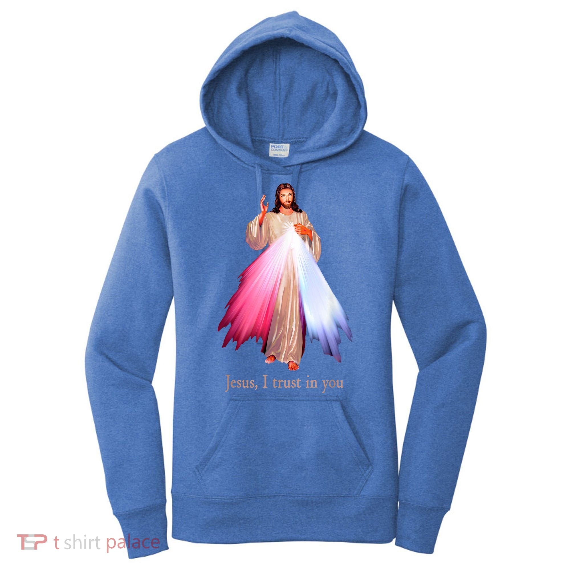 Divine Mercy Jesus I Trust In You Women's Hoodie