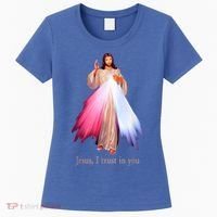 Divine Mercy Jesus I Trust In You Women's T-Shirt thumb 0