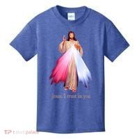 Divine Mercy Jesus I Trust In You Kids T-Shirt thumb 0