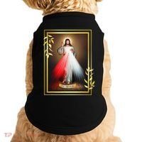 Divine Mercy Jesus Christ Jesus I Trust In You Catholic Doggie Tank thumb 0