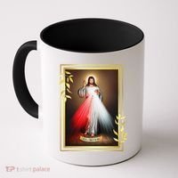 Divine Mercy Jesus Christ Jesus I Trust In You Catholic Coffee Mug thumb 0
