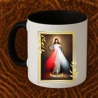 Divine Mercy Jesus Christ Jesus I Trust In You Catholic Coffee Mug thumb 2