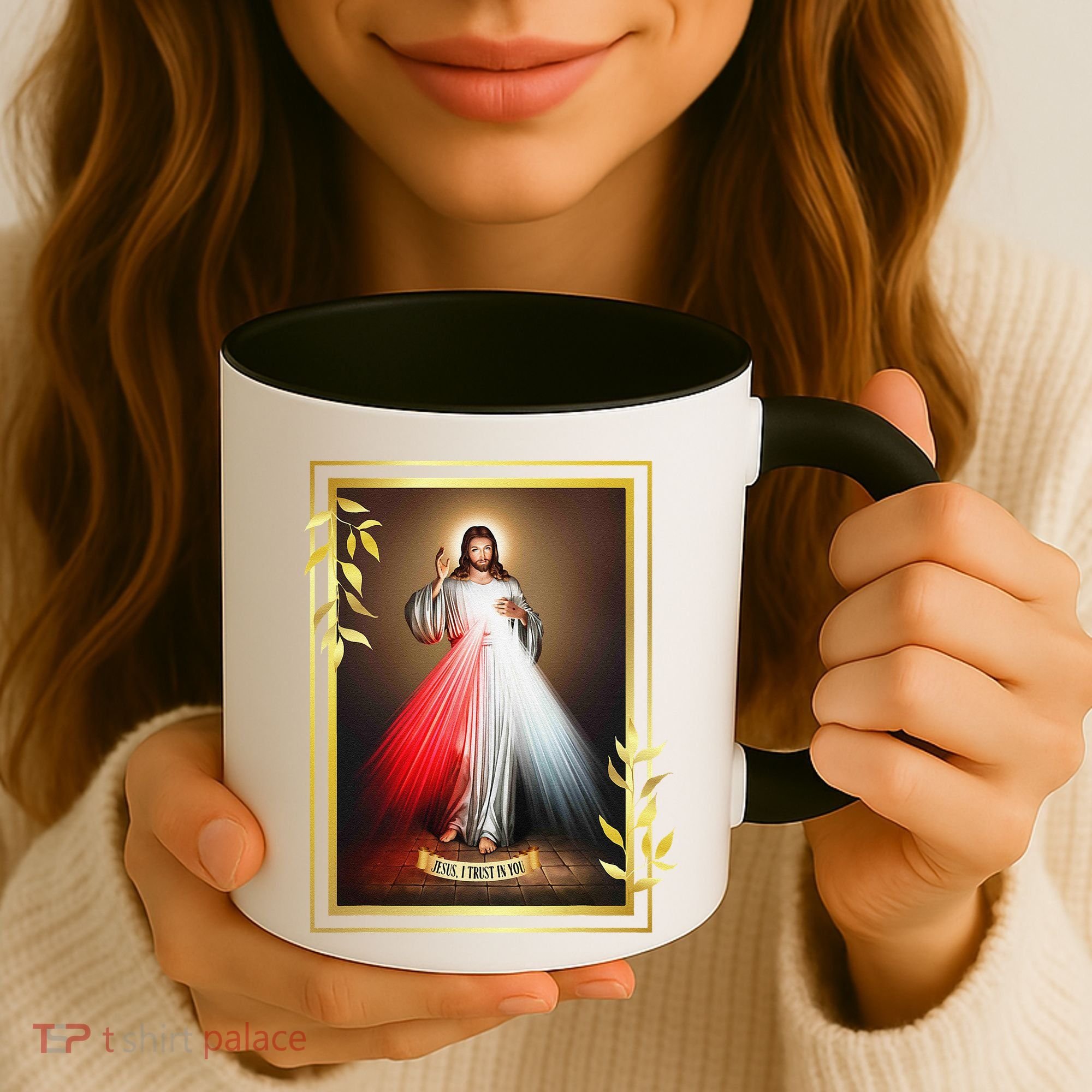 Divine Mercy Jesus Christ Jesus I Trust In You Catholic Coffee Mug