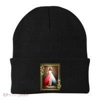 Divine Mercy Jesus Christ Jesus I Trust In You Catholic Beanie thumb 0