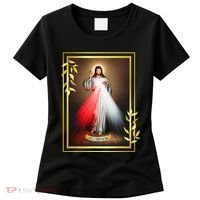 Divine Mercy Jesus Christ Jesus I Trust In You Catholic Women's T-Shirt thumb 0