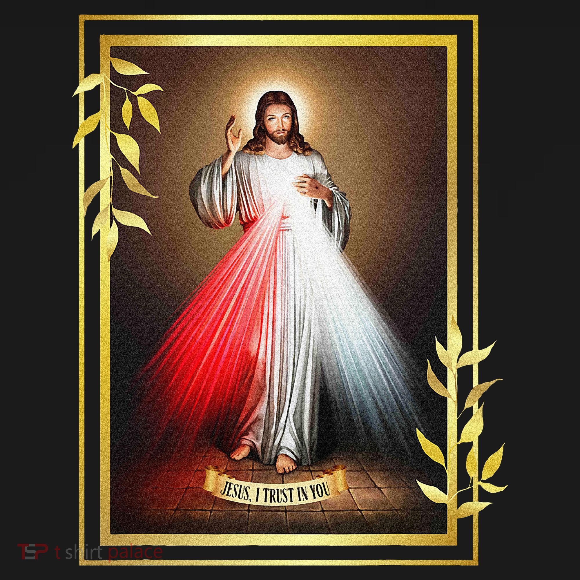Divine Mercy Jesus Christ Jesus I Trust In You Catholic Tote Bag