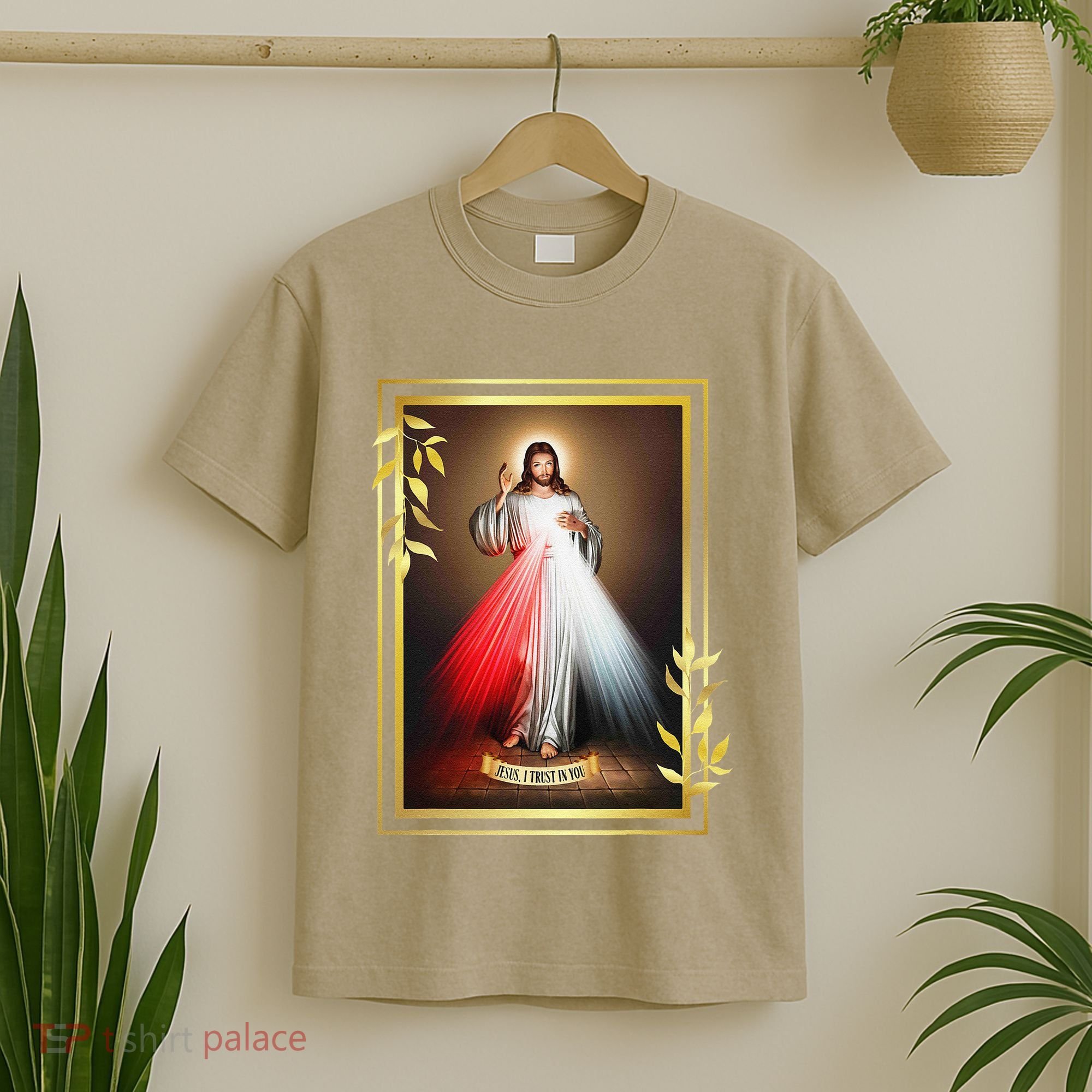 Divine Mercy Jesus Christ Jesus I Trust In You Catholic T-Shirt