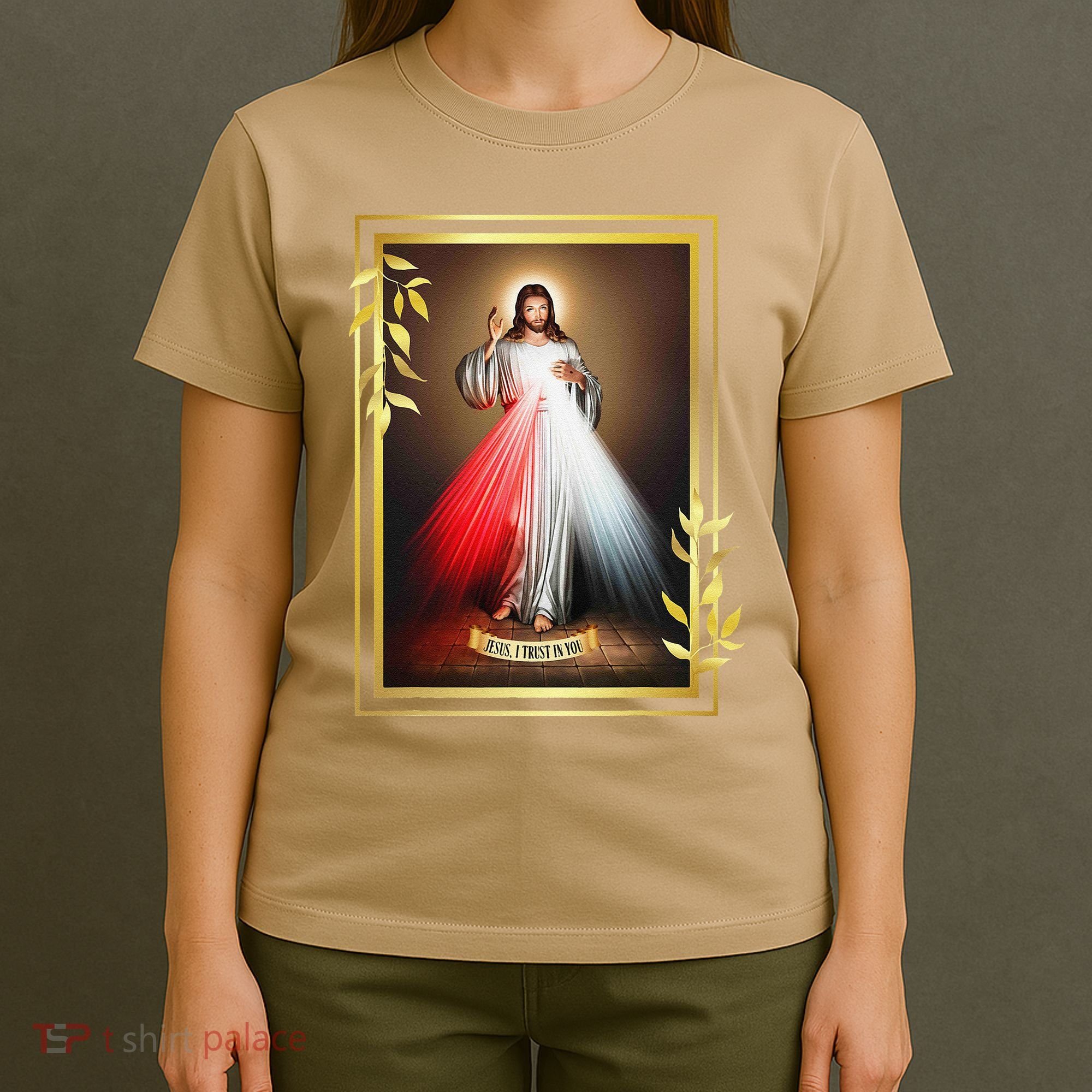 Divine Mercy Jesus Christ Jesus I Trust In You Catholic T-Shirt