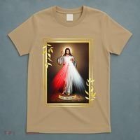 Divine Mercy Jesus Christ Jesus I Trust In You Catholic T-Shirt thumb 5