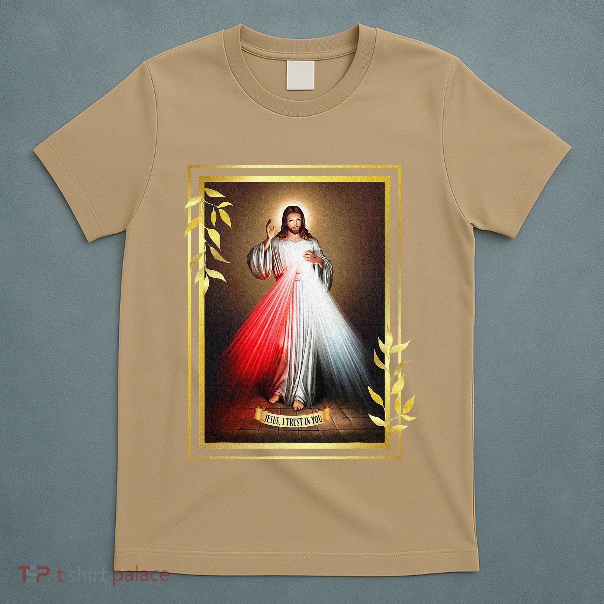 Divine Mercy Jesus Christ Jesus I Trust In You Catholic T-Shirt