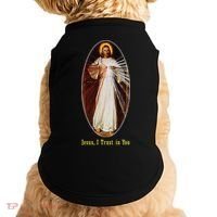 Divine Mercy Jesus I Trust In You (2) Doggie Tank thumb 0
