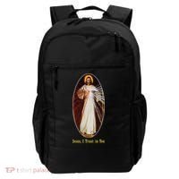 Divine Mercy Jesus I Trust In You (2) Backpack thumb 0