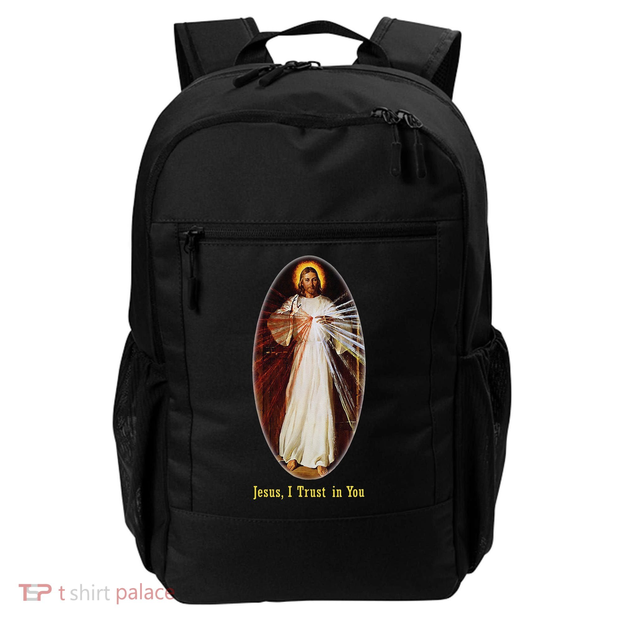 Divine Mercy Jesus I Trust In You (2) Backpack