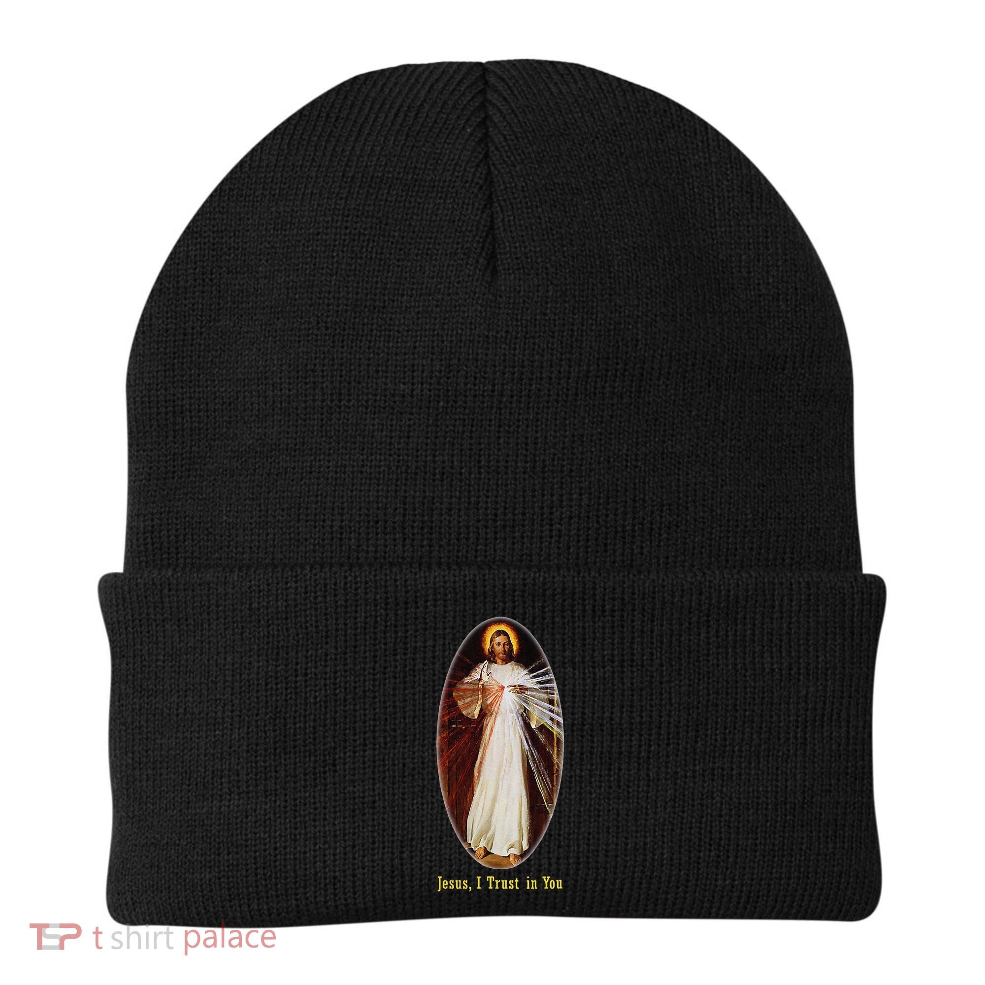 Divine Mercy Jesus I Trust In You (2) Beanie