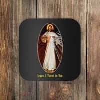 Divine Mercy Jesus I Trust In You (2) Coaster thumb 0