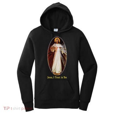 Divine Mercy Jesus I Trust In You (2) Women's Hoodie