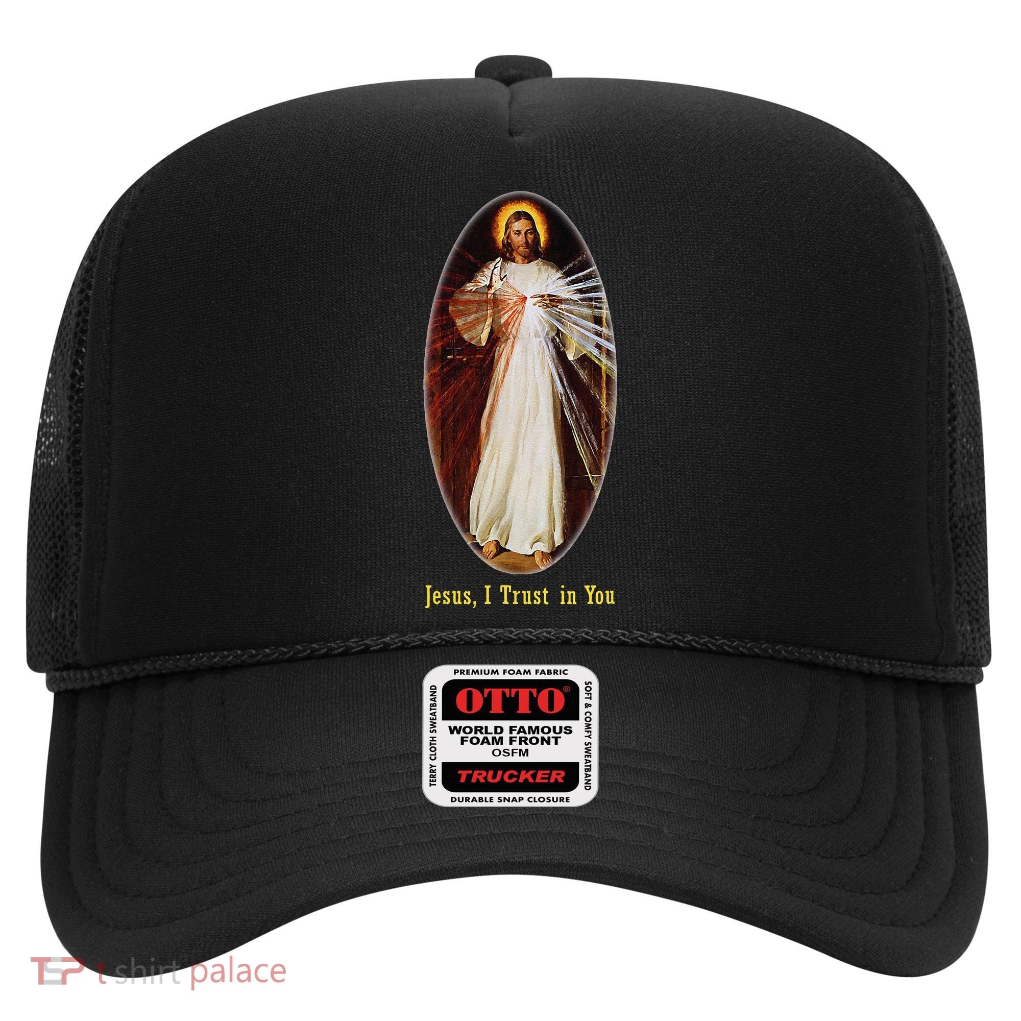 Divine Mercy Jesus I Trust In You (2) Hat