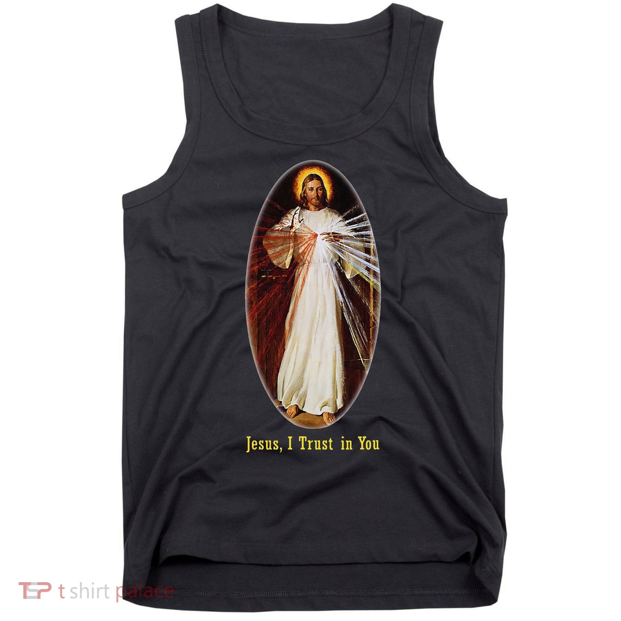 Divine Mercy Jesus I Trust In You (2) Tank Top