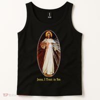 Divine Mercy Jesus I Trust In You (2) Tank Top thumb 2