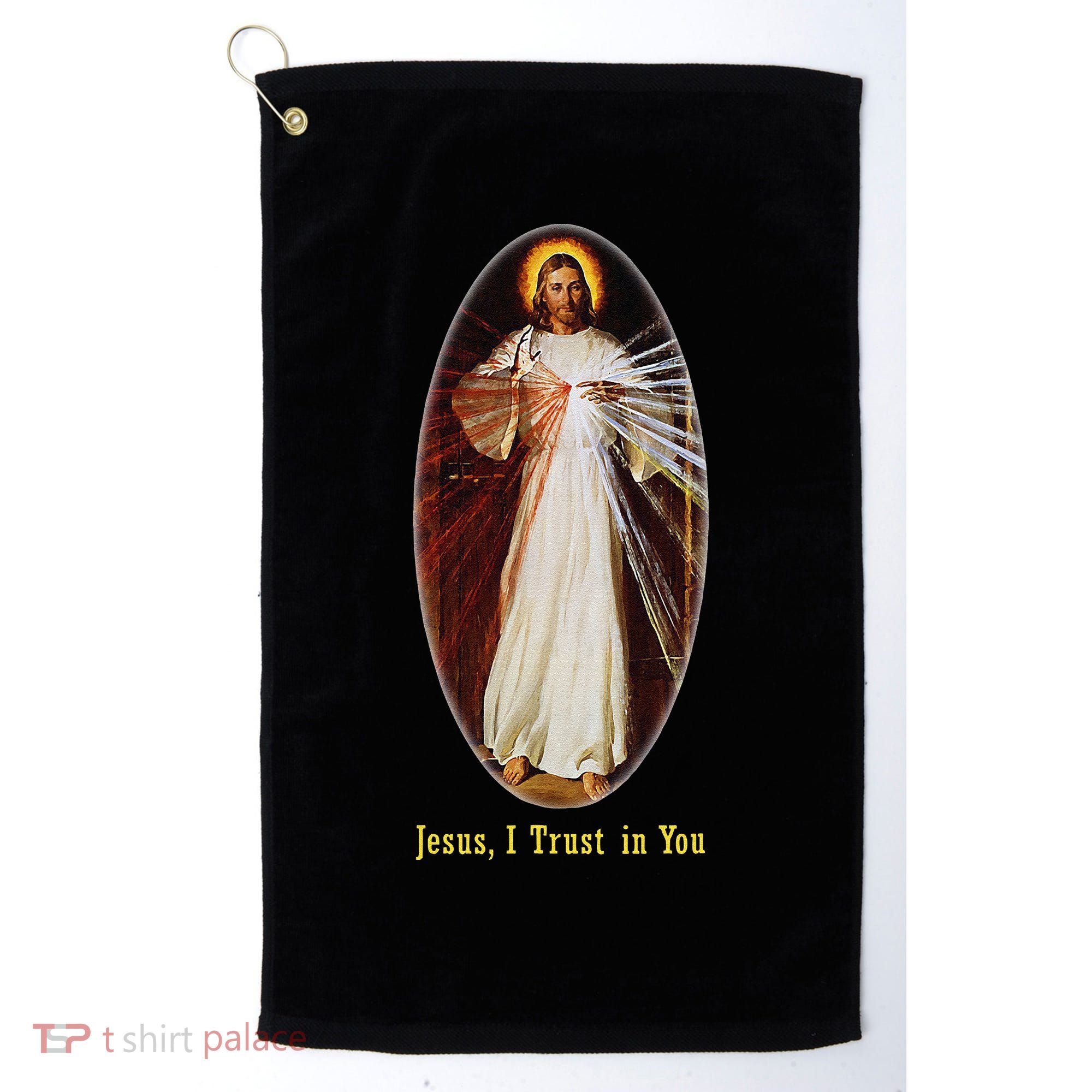 Divine Mercy Jesus I Trust In You (2) Golf Towel