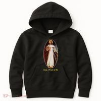 Divine Mercy Jesus I Trust In You (2) Kids Hoodie thumb 0