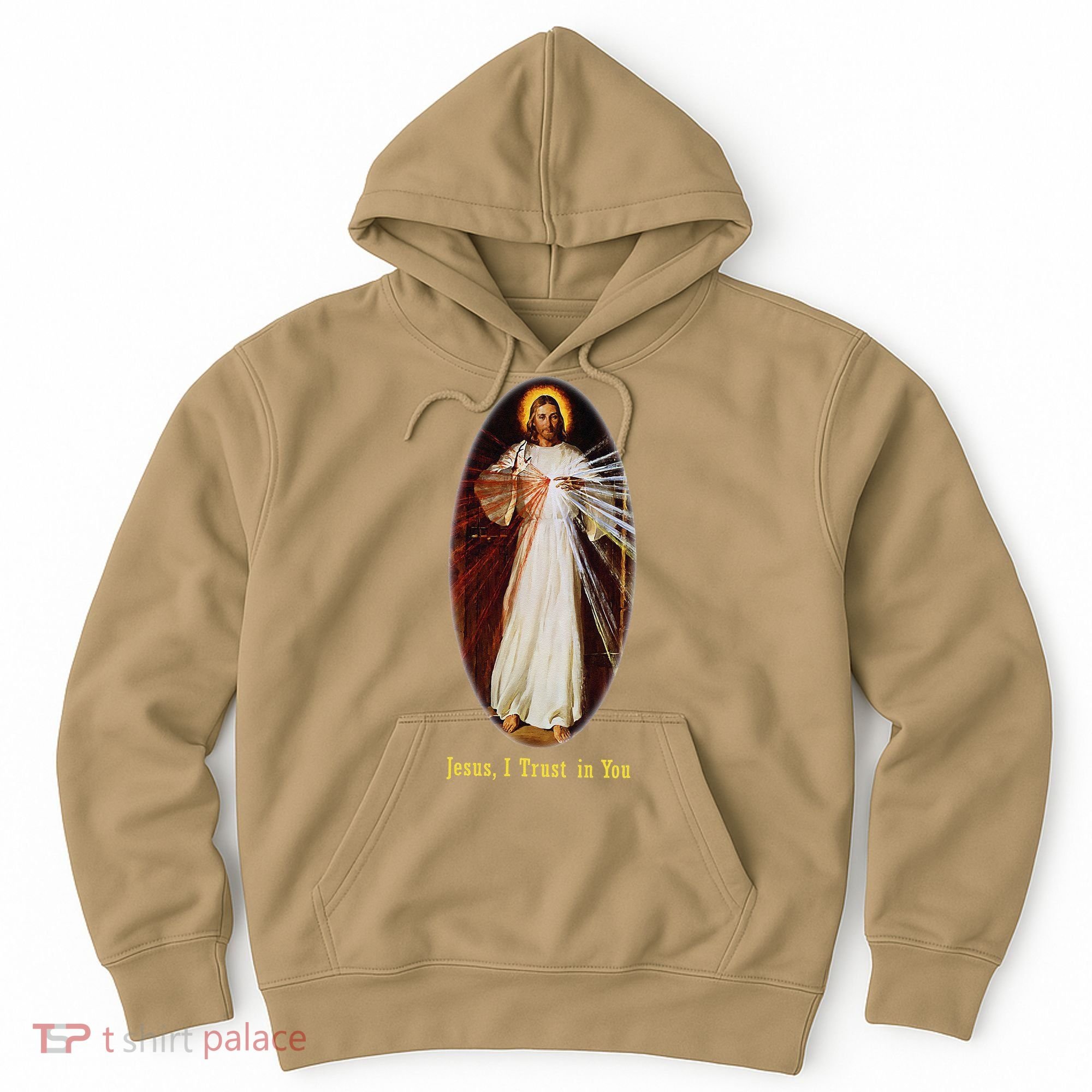 Divine Mercy Jesus I Trust In You (2) Hoodie