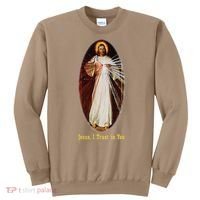 Divine Mercy Jesus I Trust In You (2) Sweatshirt thumb 0