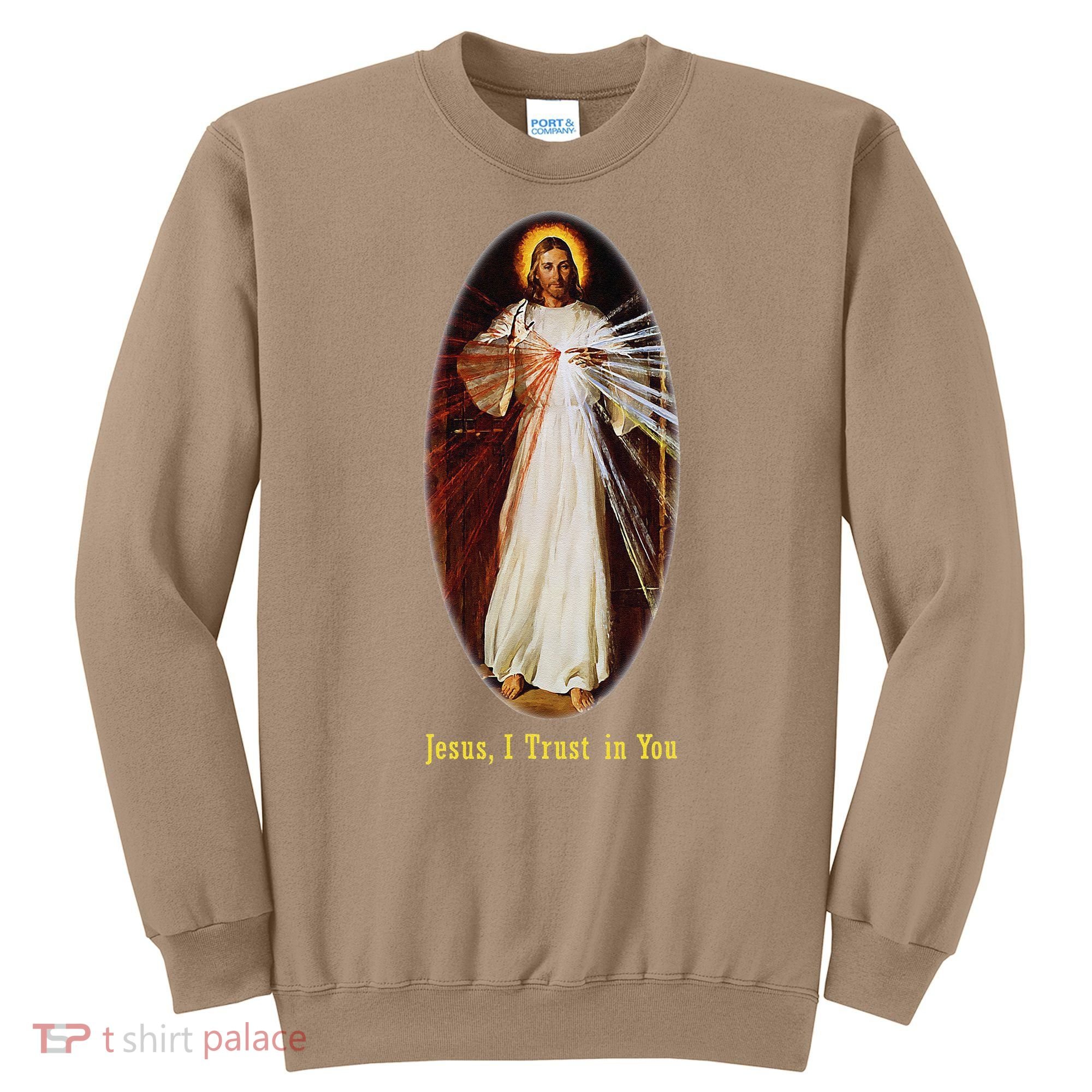 Divine Mercy Jesus I Trust In You (2) Sweatshirt