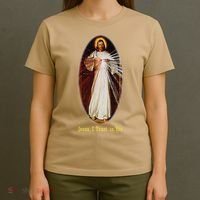 Divine Mercy Jesus I Trust In You (2) T-Shirt thumb 4