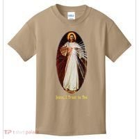 Divine Mercy Jesus I Trust In You (2) Kids T-Shirt thumb 0