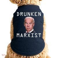 Drunken Marxist Joe Biden Doggie Tank thumb 0
