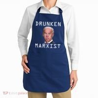 Drunken Marxist Joe Biden Apron thumb 2