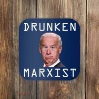 Drunken Marxist Joe Biden Coaster thumb 0